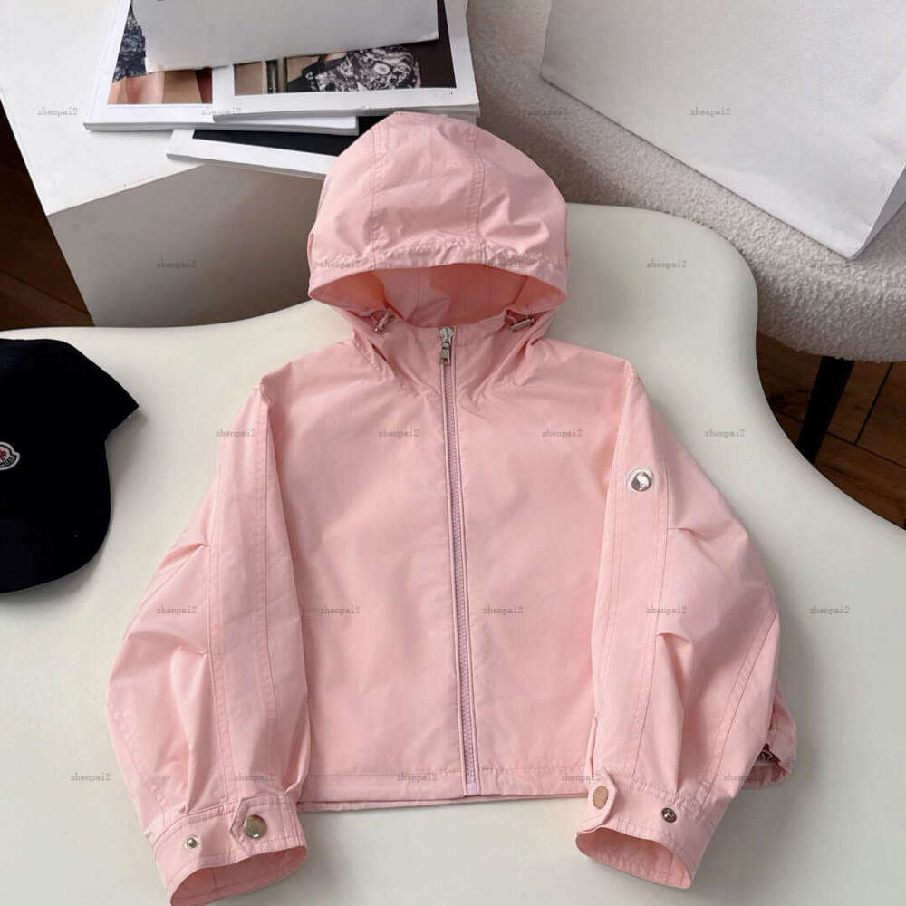 Luxury hooded baby coat spring boys girls Jacket kids designer clothes Double-sided use child Outwear A239X07N061