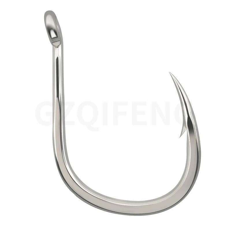 ZYZ 5~10pcs JIG Assist Hook Sea 9 Sizes BKK Boat Fishing Fishhooks Bkk8062 5X Reinforced Tuna Hooks Tackle Z260128
