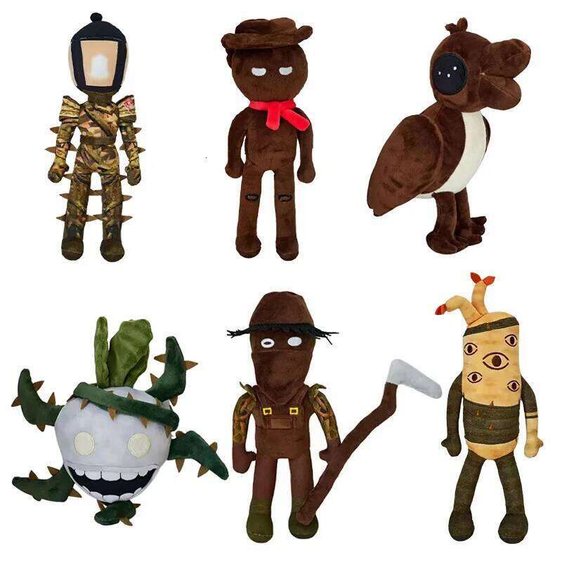 Interesting Toys Game Peripheral Collection Modle Doll DOORS Outdoors Toy For Kid Birthday Halloween Gifts Y260128