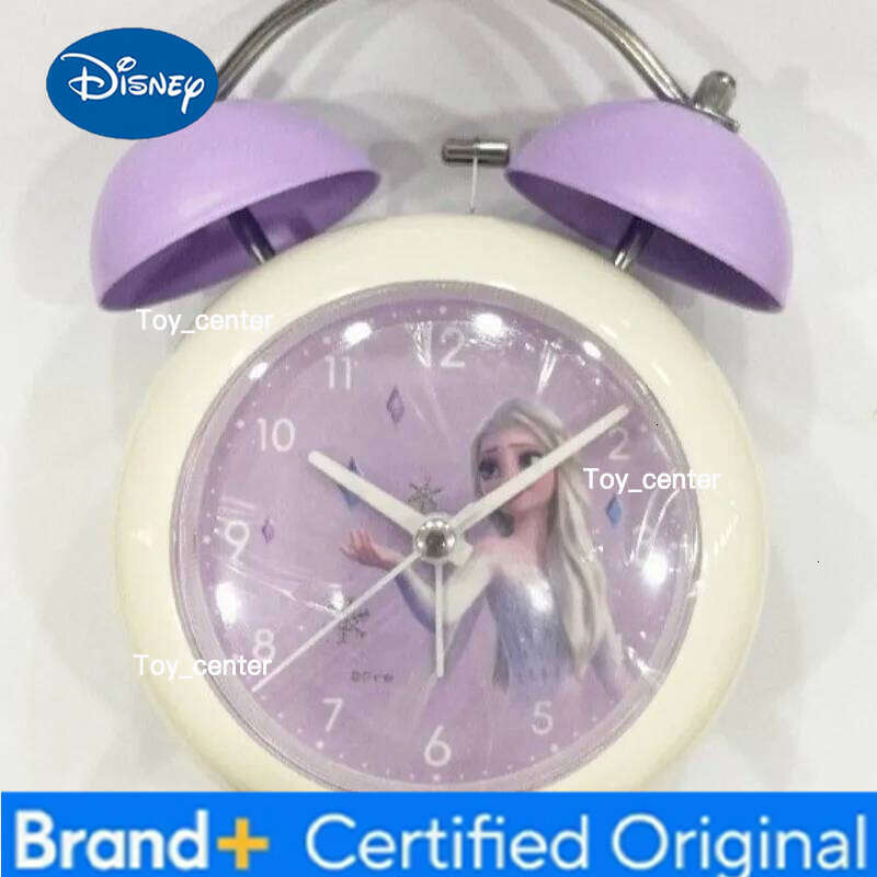 Disney Mickey cute creative personality student children's special wake-up artifact peripheral super loud with light bell alarm clock H260128