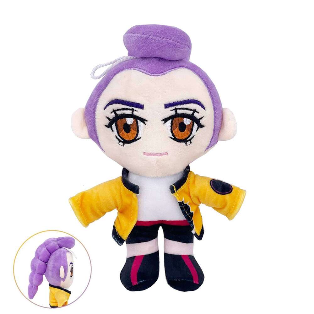 Hot Anime KPOP Demons Hunters Toys Rumi Mira Zoey Figure Stuffed Doll Monster Hunt Girl Group Plush Toy Children Gift Y260128