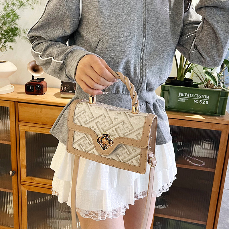 Luxury Brand 2026 New Niche Women's Luxurious handbag Casual High-Quality Small Square Fashionable Trendy Crossbody Bag