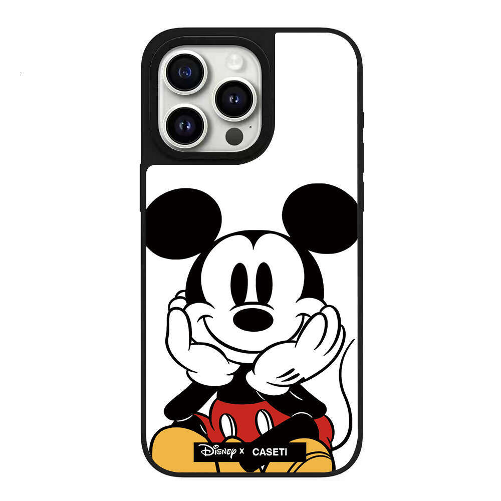 Compatible iPhone 16 Cartoon Mouse Apple 17 Air Collaboration High-Quality Mirror 15 Trendy Brand C Case S260128