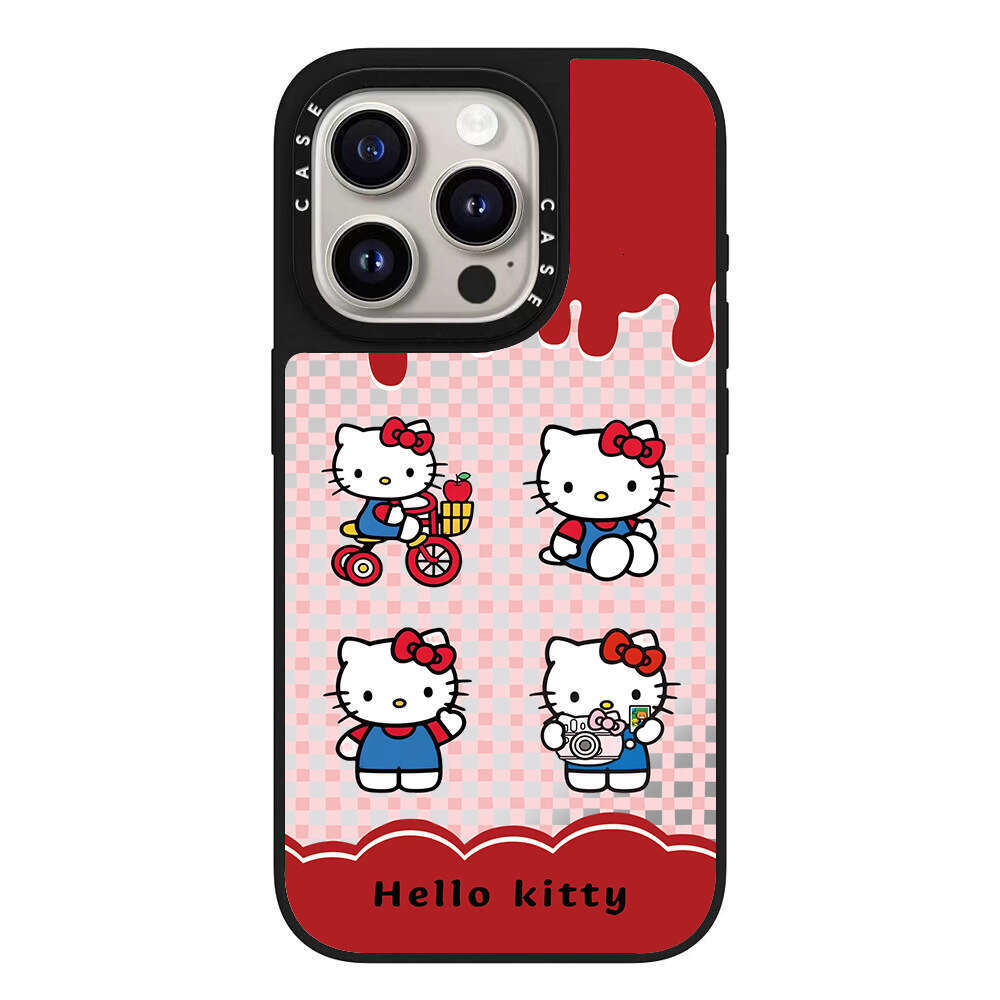Cartoon Cute Kitty Cat Compatible with iPhone 17 Max Phone Case Apple 16 Pro Shockproof 15 for Women S260128 312