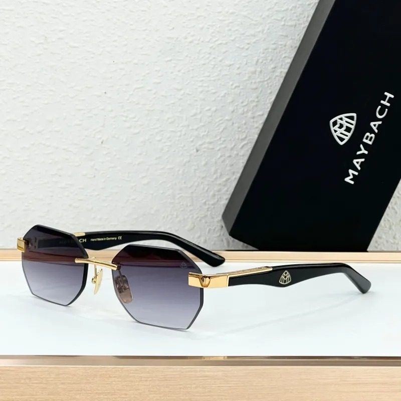 New MAYBACH THE ARTIST I Sunglasses R-WC-Z25 TOP Quality Designer Sunglasses For Men Women Rimless Eyeglasses Fashion Classic Eyewear With Box and Case SIZE 61-18-145