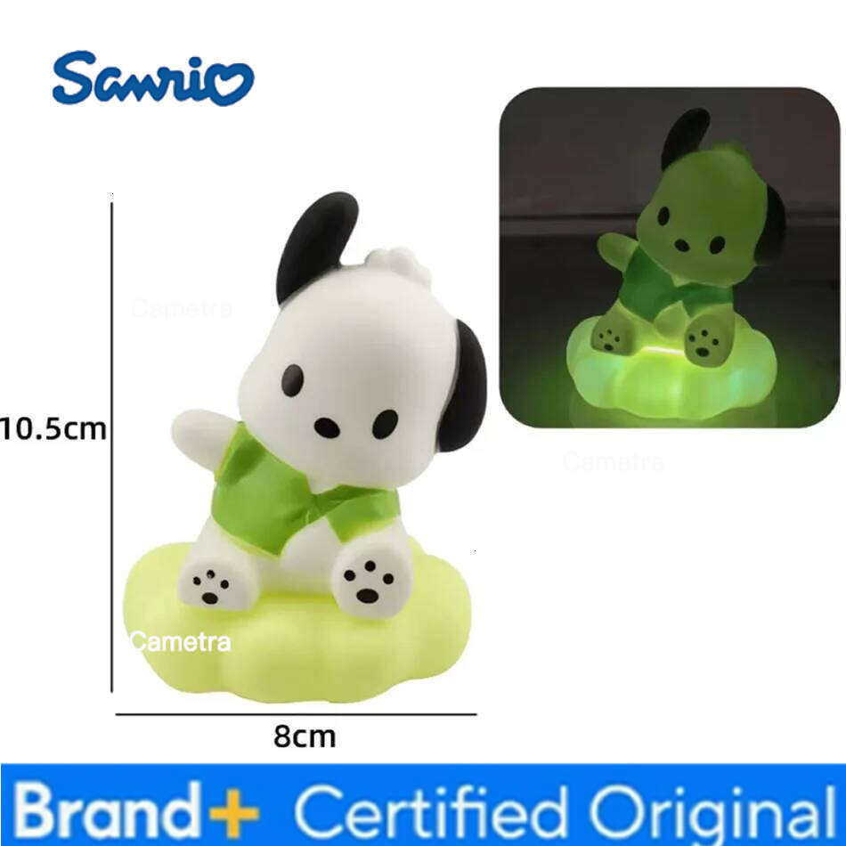 Sanrio New Japan Style s Night Enamel Cloud Cartoon Kuromi Cinnamoroll Pochacco Small Table Light Illuminating Decoration H2601281
