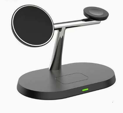 Three-in-One Wireless Charger, Suitable for Apple and Huawei Mobile Phones, Desktop Stand with 15W Magnetic Wireless Fast Charging H260128