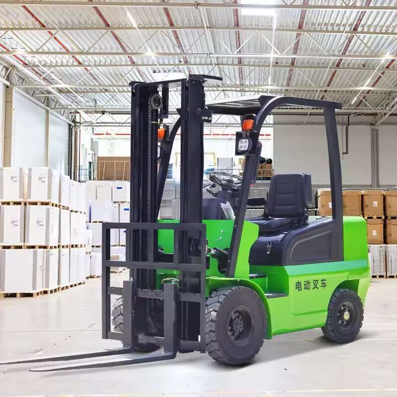 Compact Lithium Electric Forklift 1 Ton Small Footprint Fast Charging Li-ion Battery Powered Lift Truck For Urban Fulfillment Centers