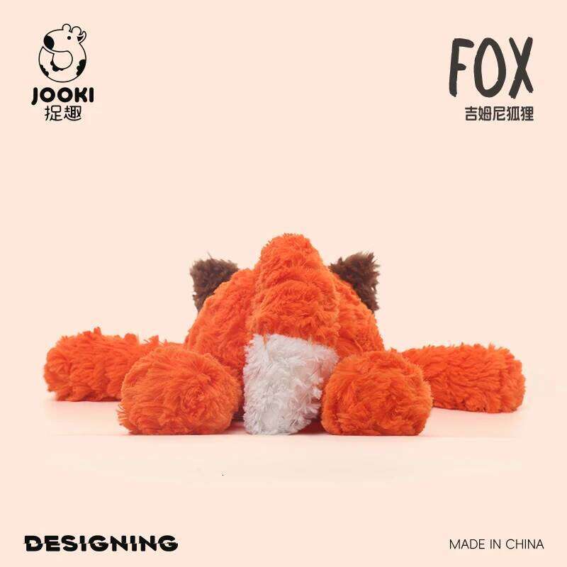 35cm Jim Plush Toy-Ultra-Soft Collectible Stuffed Animal Gift Shy Fox Kid Collector Birthday Funny Party Gifts Y260128