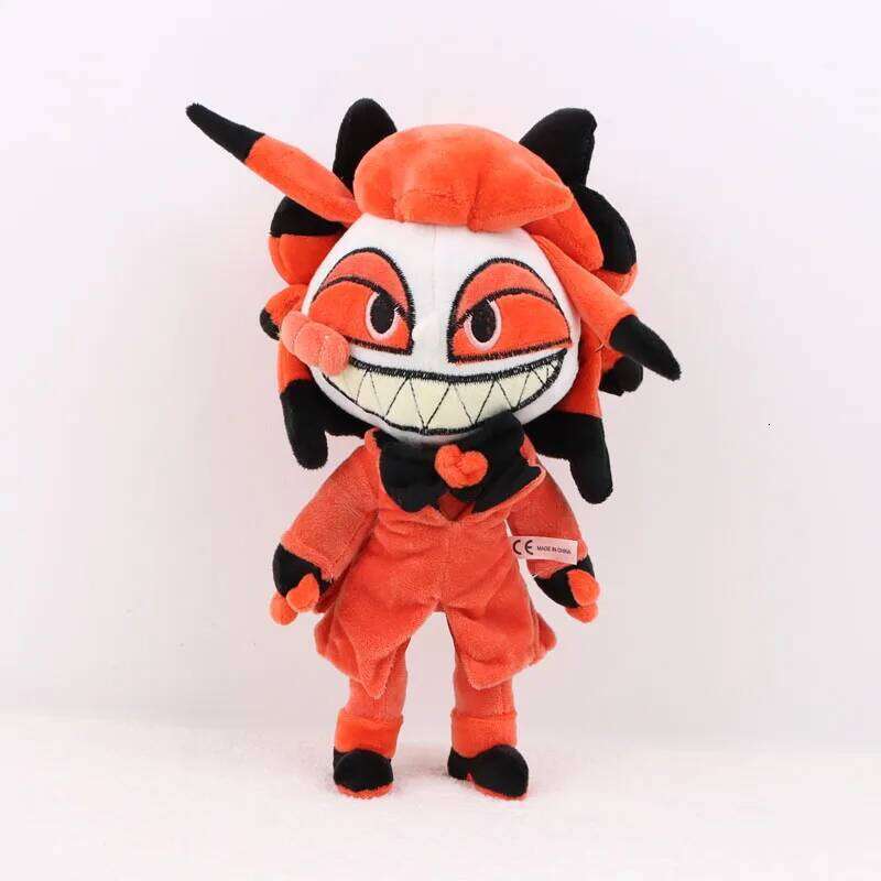 30cm Plush Radio Demon Cute Alastor Doll Cartoon Anime Toy Soft Stuffed Gift Toys For Kids Christmas Y260128