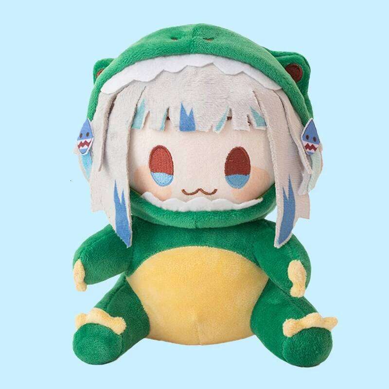 Lovely Ebi-chan Shrimp Hololive Gawr Gura Dino Plush Pendant Creative Cute Doll Birthday Gift Y260128
