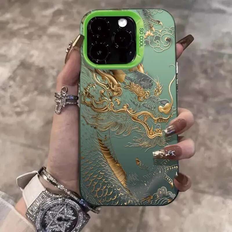 Chinese Dragon Suitable for Apple 17 Max Phone Case 16 Plus Cartoon 15 Pro Simple 13 Mini Premium S260128