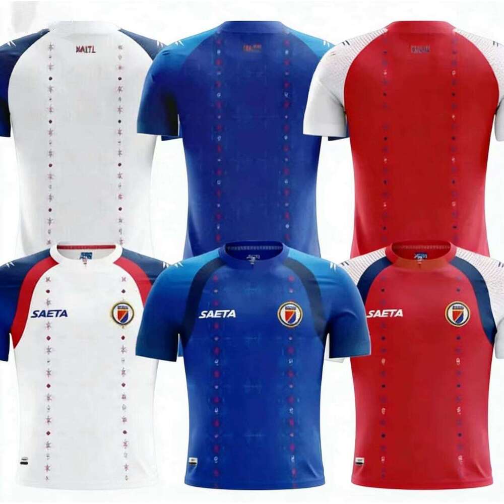 2025 2026 Haiti World Cup soccer jerseys S-4XL BELLEGARDE PIERROT LOUICIUS NAZON Maillot de Home blue Away white 3rd Men Kids football shirt Kit Fans Uniforms