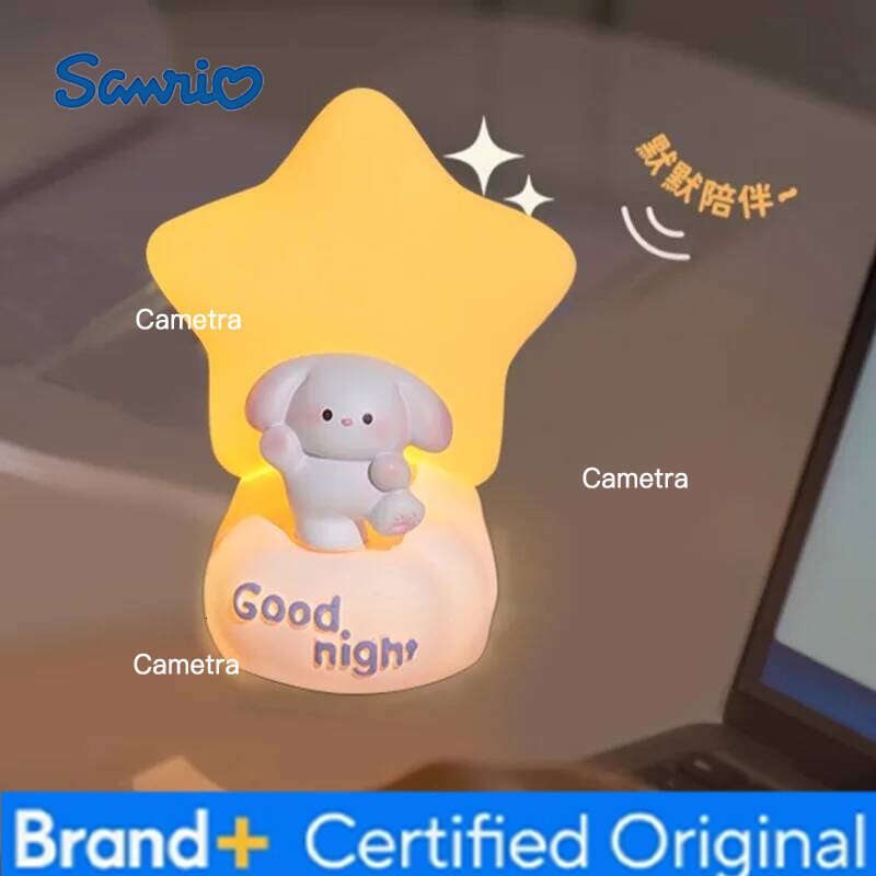 Sanrio Creative Sweetheart Puppy Night Cute Cartoon Bedroom Desktop Light Decoration Kid Birthday Gift H260128
