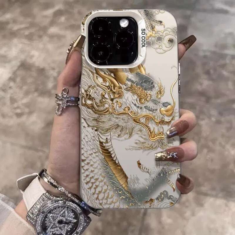 Chinese Dragon Suitable for Apple 17 Max Phone Case 16 Plus Cartoon 15 Pro Simple 13 Mini Premium S260128