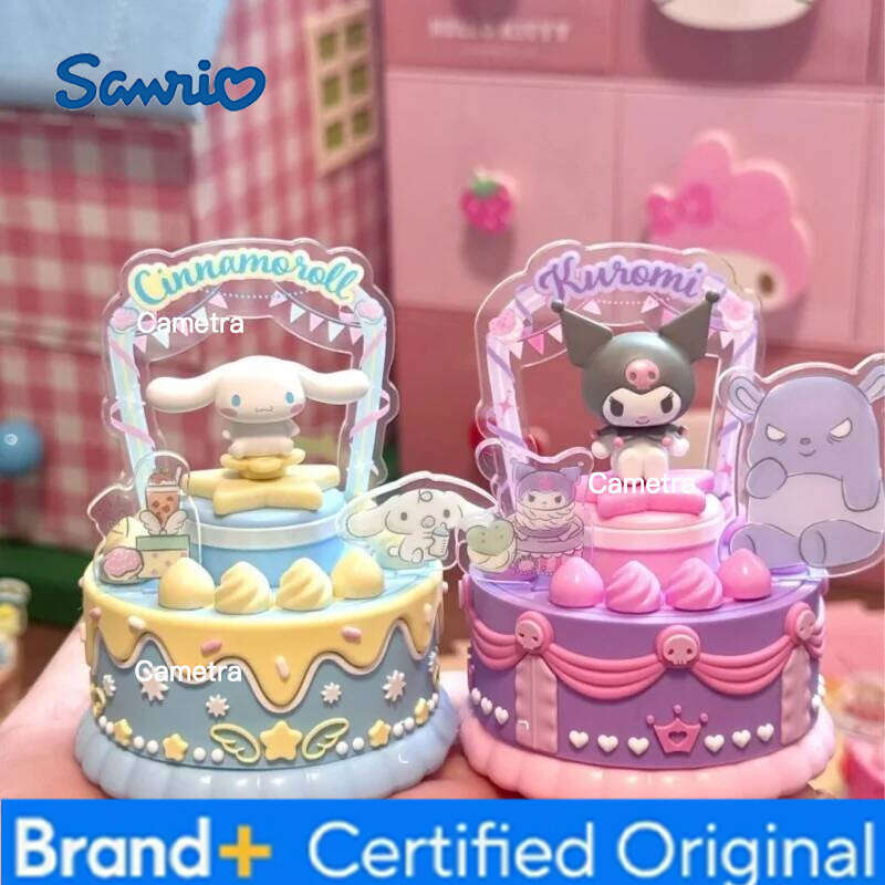 Sanrio New Sweet Bakery Series Trendy Blind Toy Model Handmade Exquisite And Interesting Toys Mysterious Surprise Box H260128