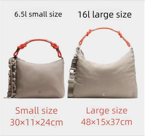 AAA TOP Gym bags luluity lemonal bag gym bag luluity lemonal keychain bags Large Tote Convertible Ruched Women's Versatile Fashion Shoulder luluity lemonal Bag