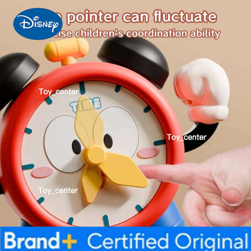 Disney Electric Dancing Clock Mobile Toy with Music and Light Singing Interactive Function Educational for 3 Years Kids Birthday Gift H260128