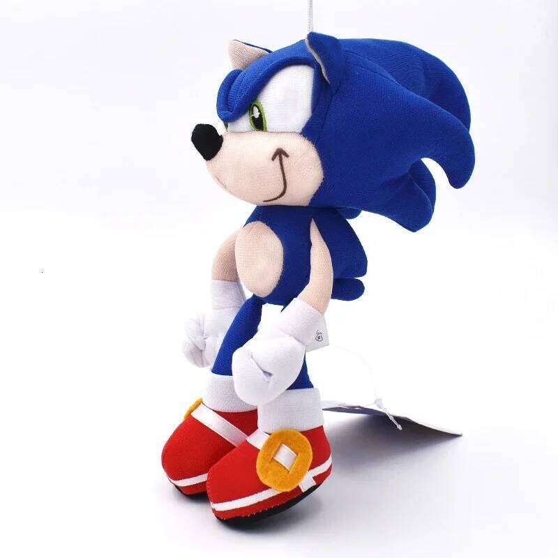 Hot Selling 30cm Shadow Blue Animated Toy Sonic Children's Soft Plush Hedgehog Doll Pp Cotton Kids Birthday Gift Y260128