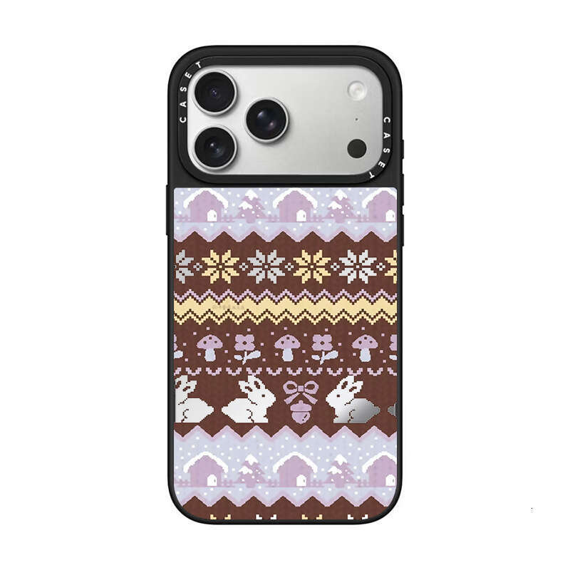 CS Collaboration New Red Year Little Wooden Horse iPhone Compatible Apple Phone Case 17 Pro Max 16 S260128