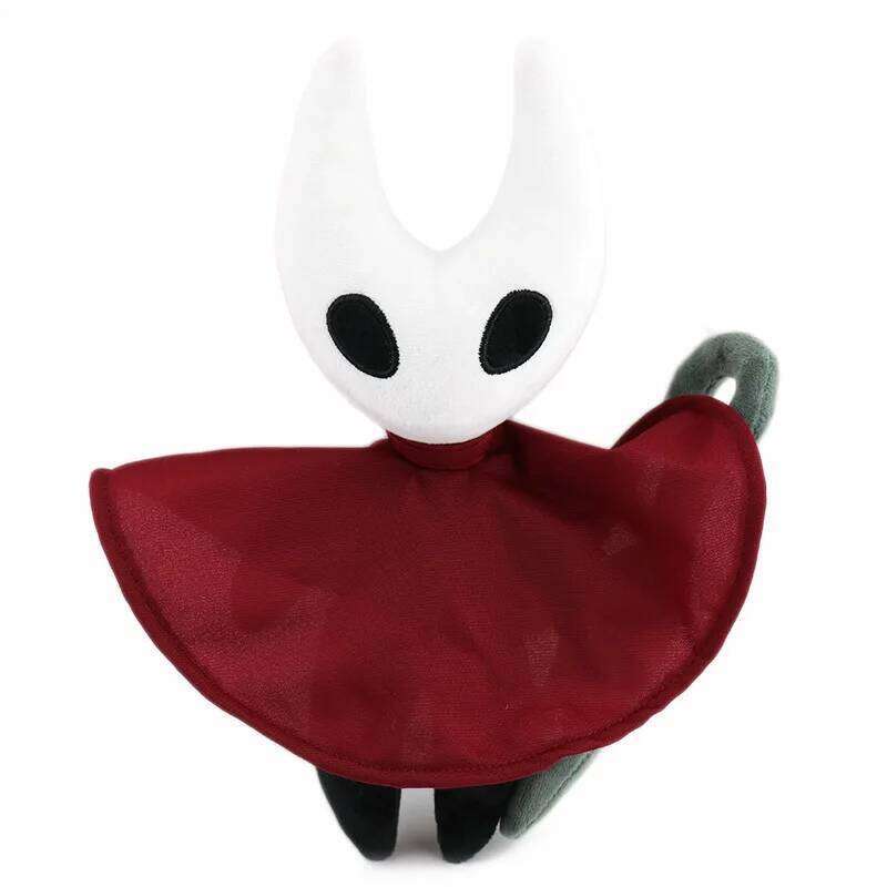 Adorable Cartoon Hollow Knight Silksong Plush Toy Game Merchandise Hornet For kids Birthday Halloween Gift Y260128