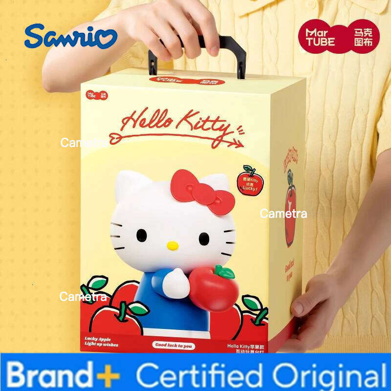 Sanrio Martube Pingu Desk Lamp Hellokitty Series Room Bedlight Dormitory Ornaments Anime Peripheral Christmas Gifts H260128