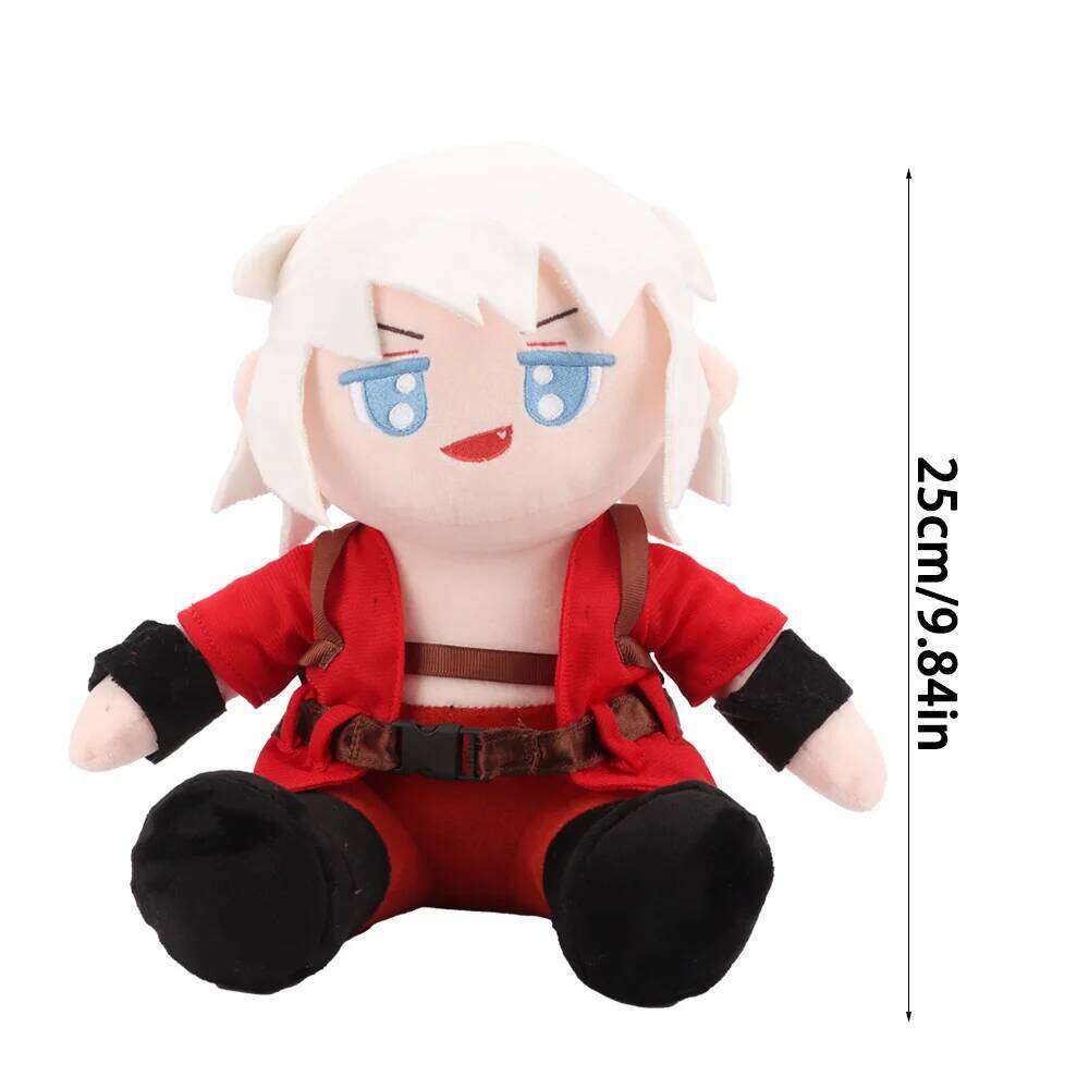 Cartoon Anime Exquisite Toys Plush Devil May Cry Stuffed Pillow Toy Dante Kid Xmas Birthday Gifts Y260128