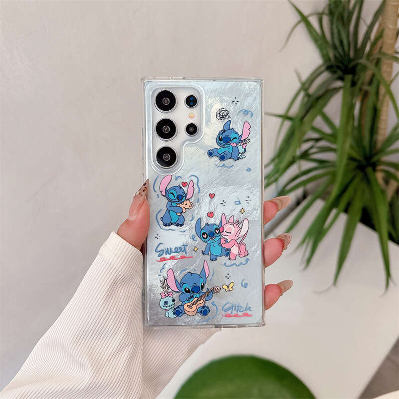 Cute Magnetic Laser Samsung Galaxy S26Ultra Phone Case Suitable for S22/S23/S24 S25plus S260128