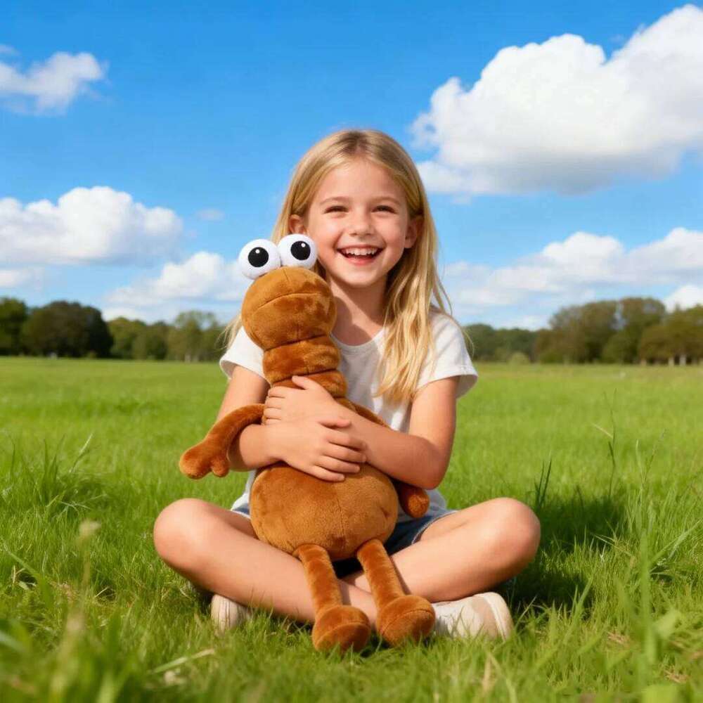 Marcus the Worm Toy Robert help Surrounding Plush Toys Kids Game Fans Halloween Christmas Gifts Home Decor Funny Dolls Y260128