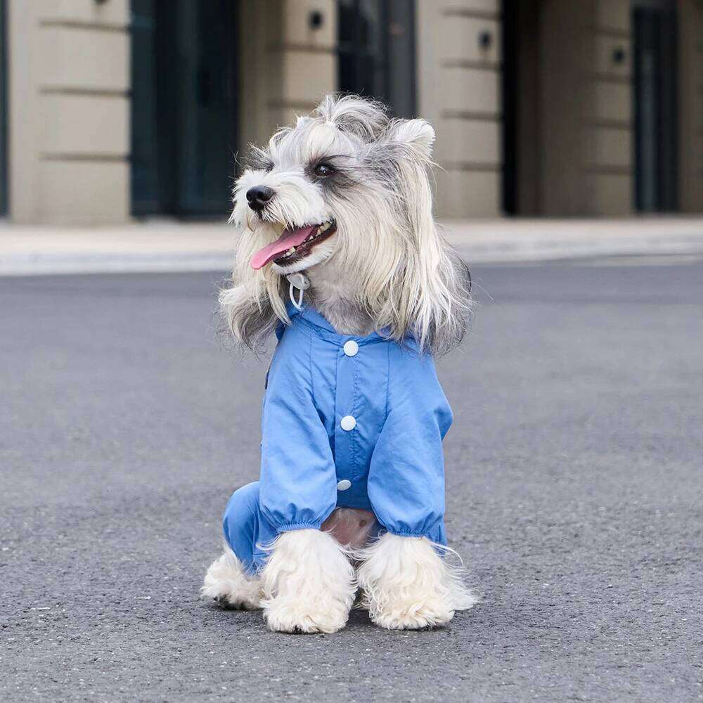 Clothes Jacket Series Windproof Raincoat Waterproof Dog Outdoor Jumpsuit lightweight Puppy Costumes XJ260127