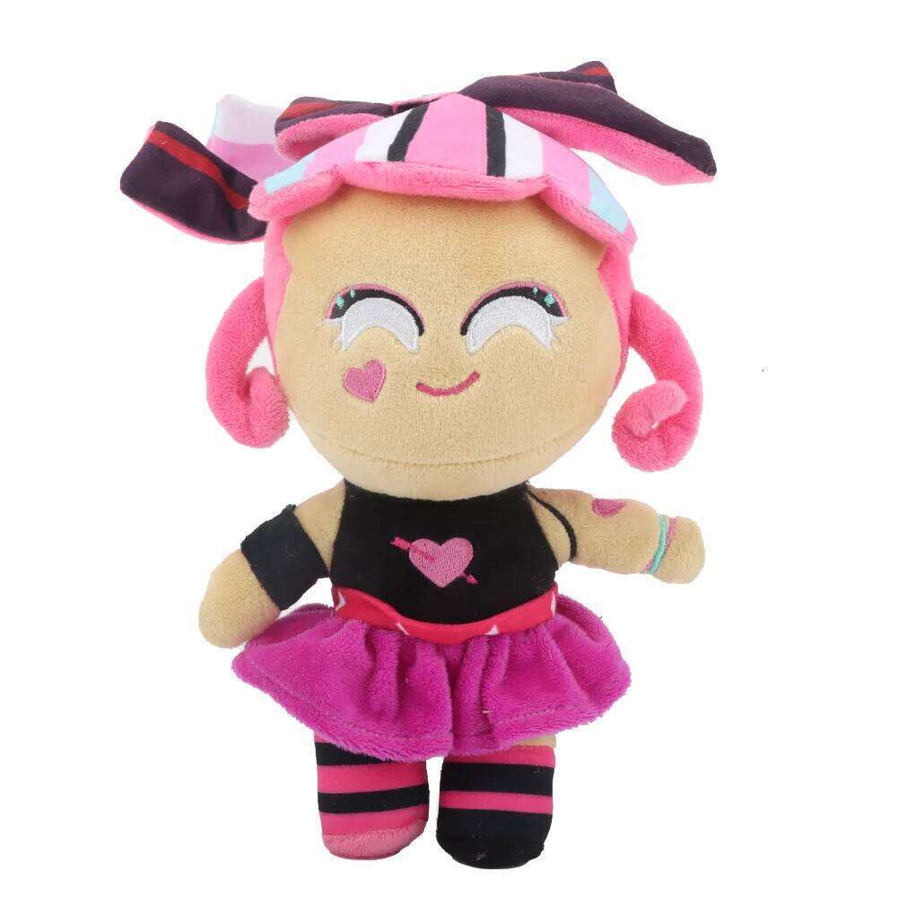 25cm New Shadow Milk Plush Toy peripheral Doll Cute Cartoon Game Cookie Run Kingdom Kid Birthday Xmas Gifts Home Dec Y260128