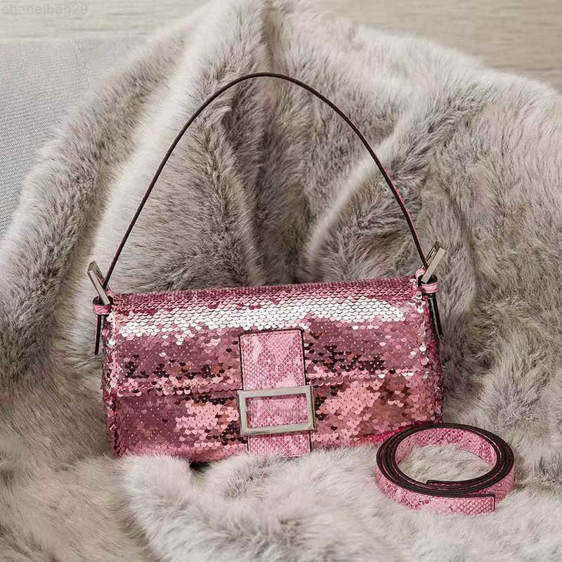 Evening Bags Shoulder Bags Bling Bags Designer Bags Shoulder Baguette For Women High Quality Luxury Fashion Crossbody Bags Sequin New Ladies Bling