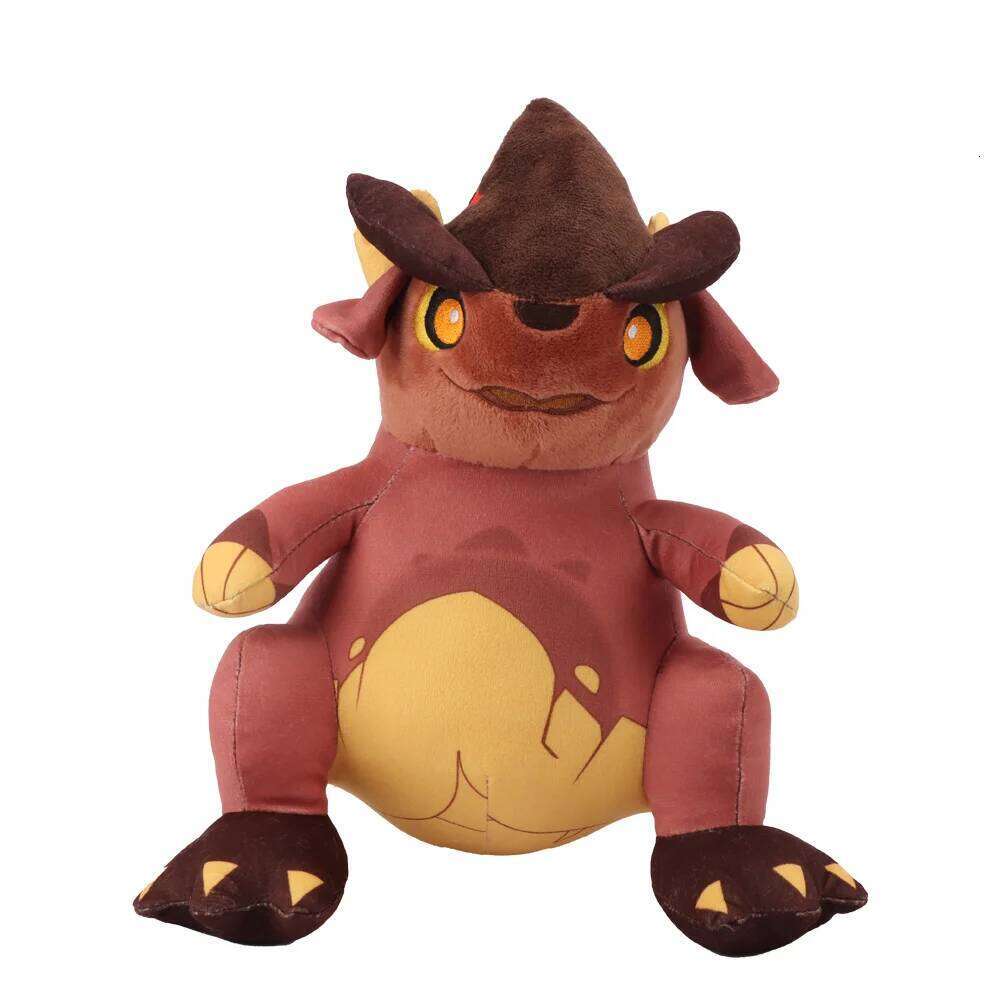 Kawaii Cartoon Natla Baby Tepetlisaurus Around Genshin Impact Game Character Plush Exquisite Stuffed Toy Kids' Gift Y260128