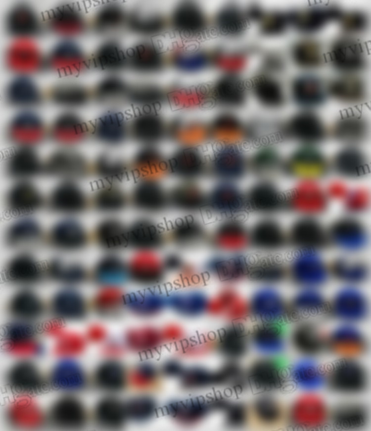 Wholesale Men's Baseball Full Closed Caps Letter Stitched Brown Bone baby angel Patched Sport Basball Fitted hats All Team trucker cap Mix order available Jb28-6
