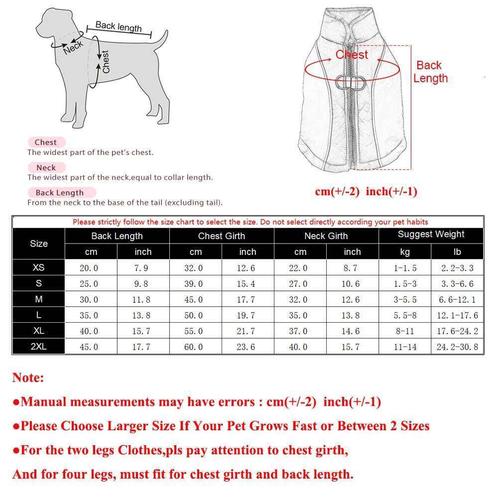 Reflective Winter Ski Contrast Color Splicing Warm Puppy Vest Coats D-ring Zipper Pug Jacket Small Medium Dog Pet Costume XJ260127