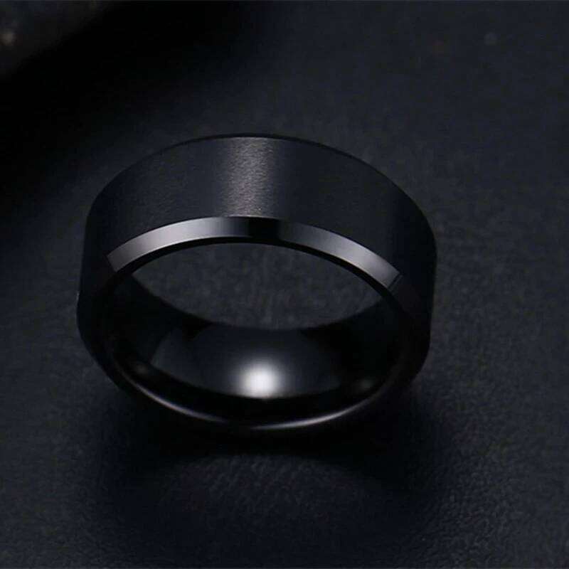 Elegant Fashion Charm Jewelry Stainless Steel Rings for Women Men Party Birthday Gift XJ260127