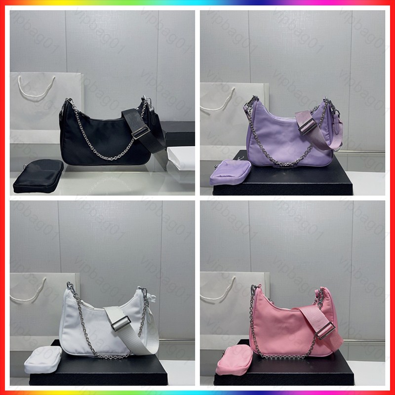 5A Luxury Designers Bags Triangle symbol handbag Fashion women Crossbody sacoche nylon hobo Purses Messenger Clutch Cross Body tote woman shoulder bag Purse wallet