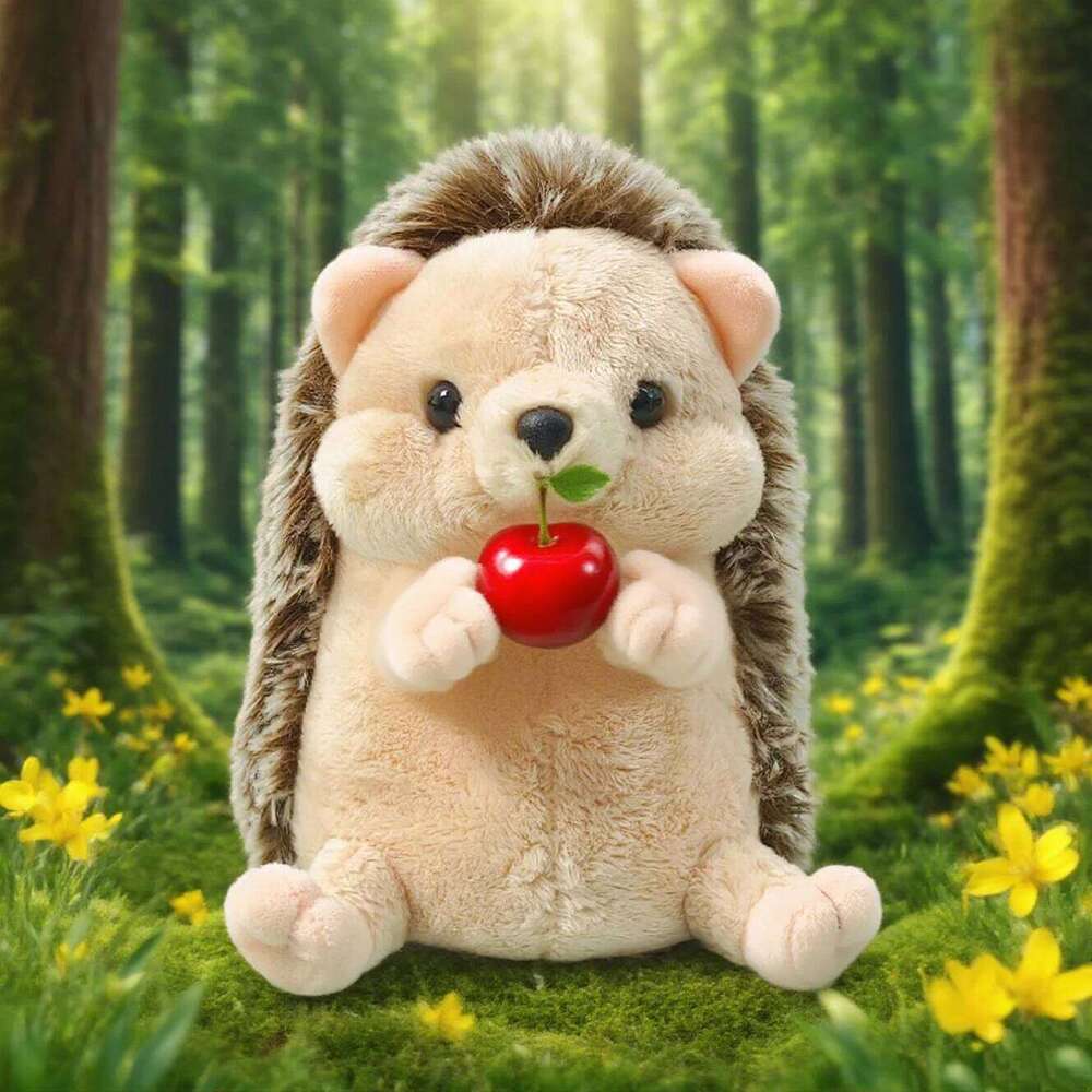 13cm/17cm/22cm Cute Plush Pendant Hedgehog Companion Cartoon Doll Kid Birthday Gift Halloween Christmas Toy Y260128