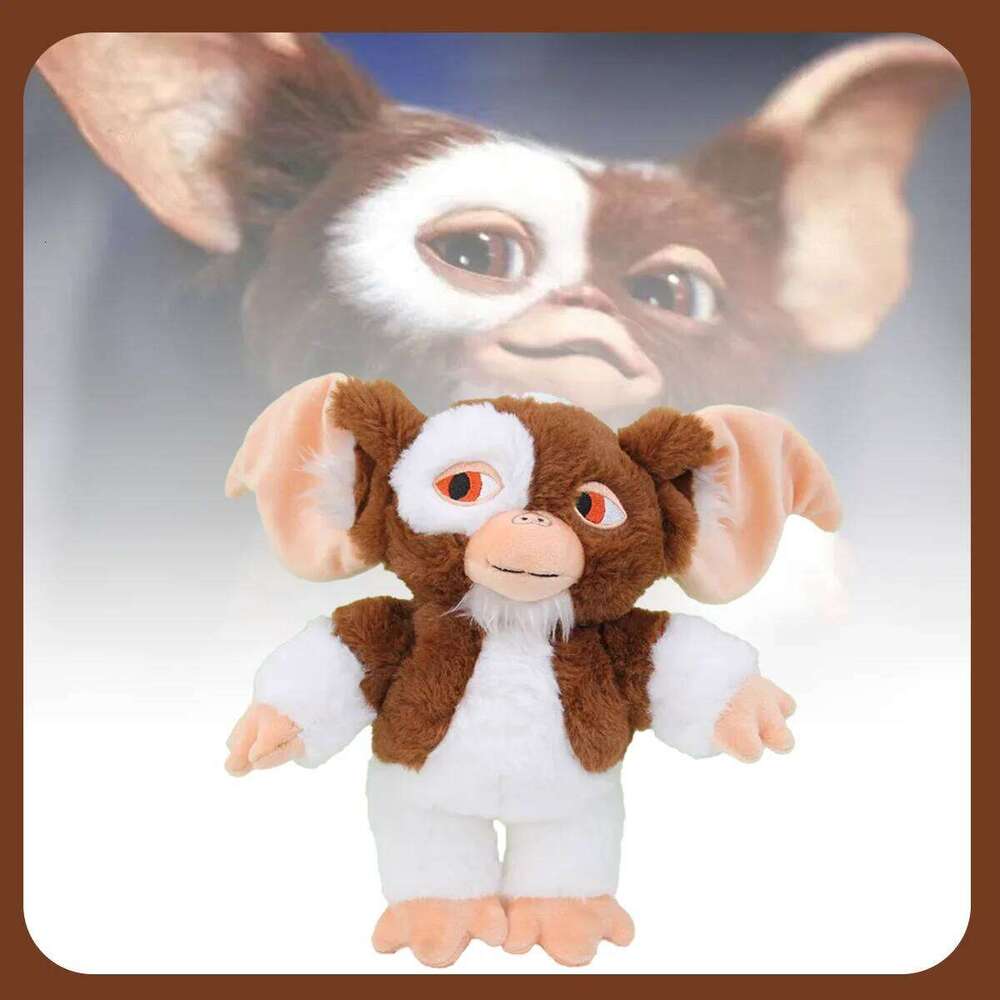 26cm Funny Gremlins Gizmo Plush Toys Soft Fluffy Movie Figure Stuffed Plushie Doll Cute Home Decoration Kids Boys Birthday Gifts Y260128