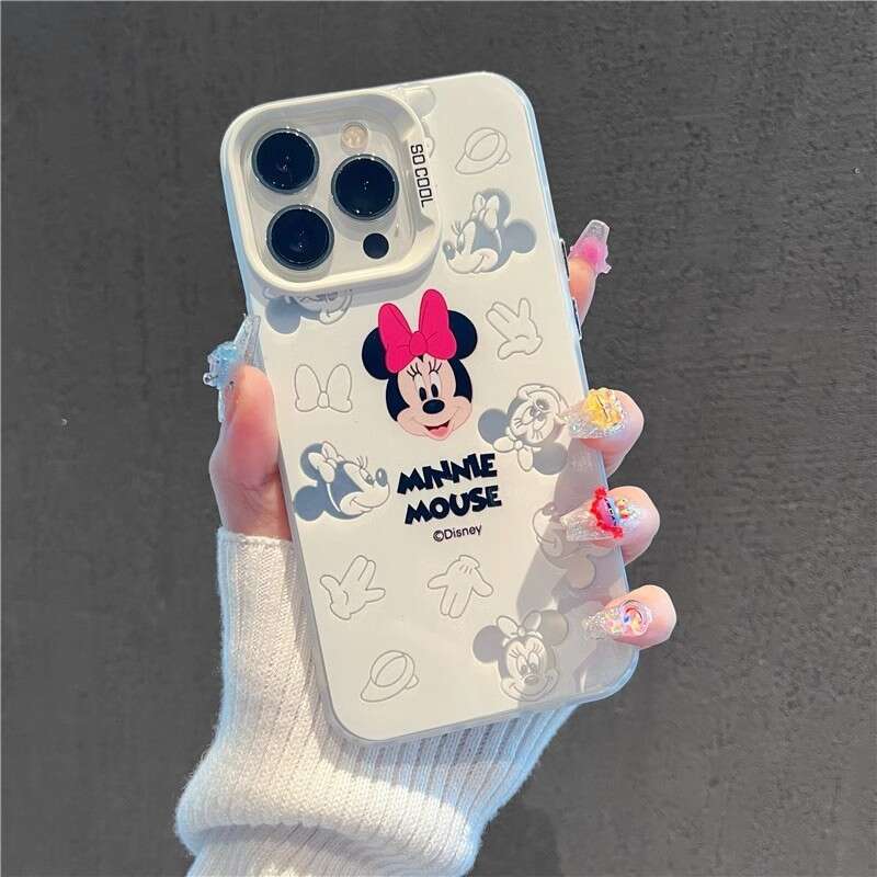 Compatible with Apple 17 Pro Max Phone Case iPhone 14 Couple Mickey Mouse Cute Sweet Super Popular Fairy S260128