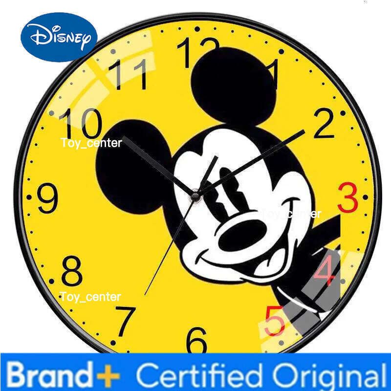Disney Mickey Wall Clock, Cute Cartoon Creative Children's Living Room, Nordic Ins Wind Wall, Electronic Quartz Clock H26012811