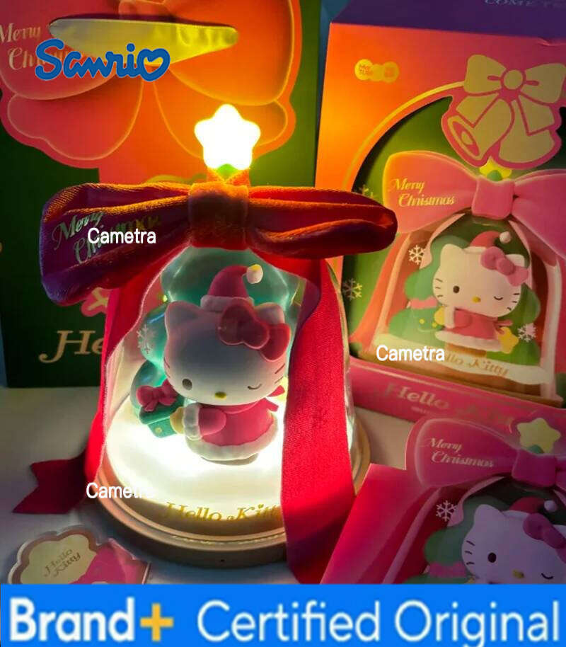 Sanrio HelloKitty bedside lamp, bedroom ambient night light tabletop decorative piece for girls Christmas gift H260128