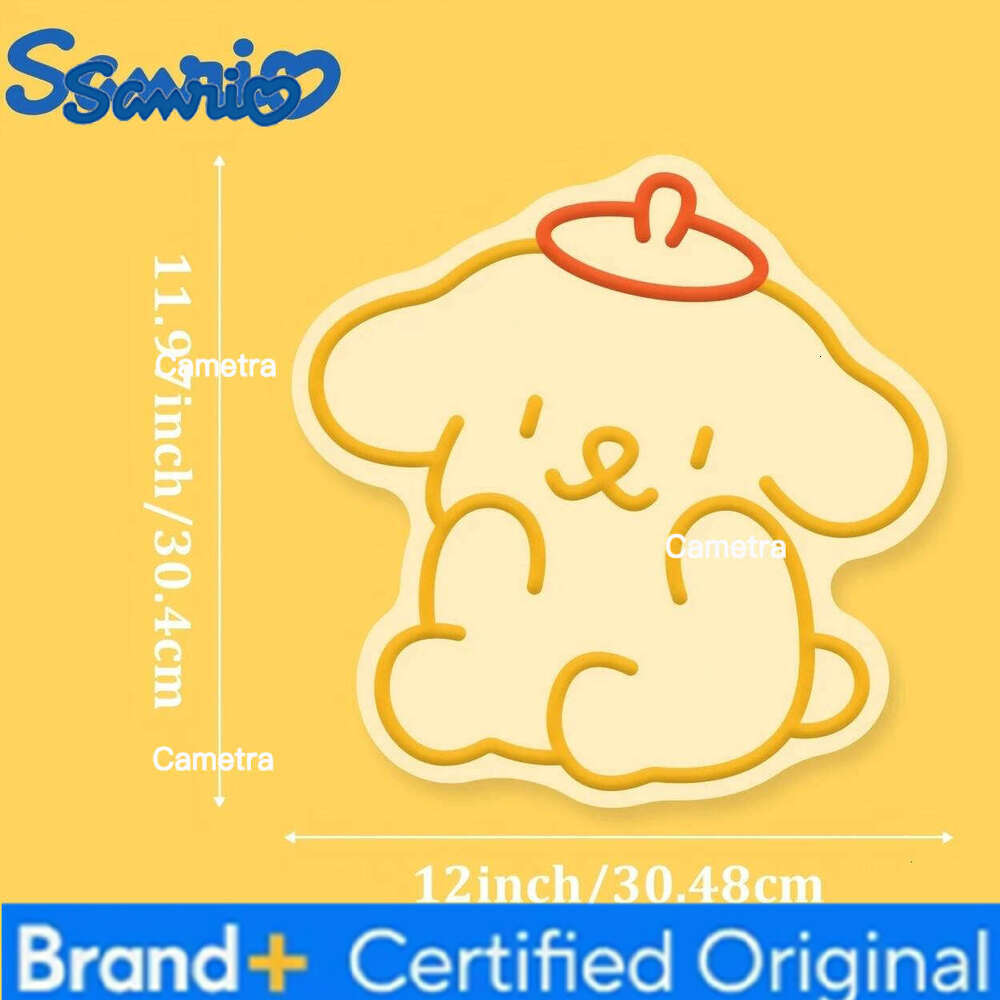 Sanrio Pompompurin LED Sign Lover Gifts Cute Dog Dimmable Neon Light USB for Party Baby Room Bedroom Wall Decor H260128