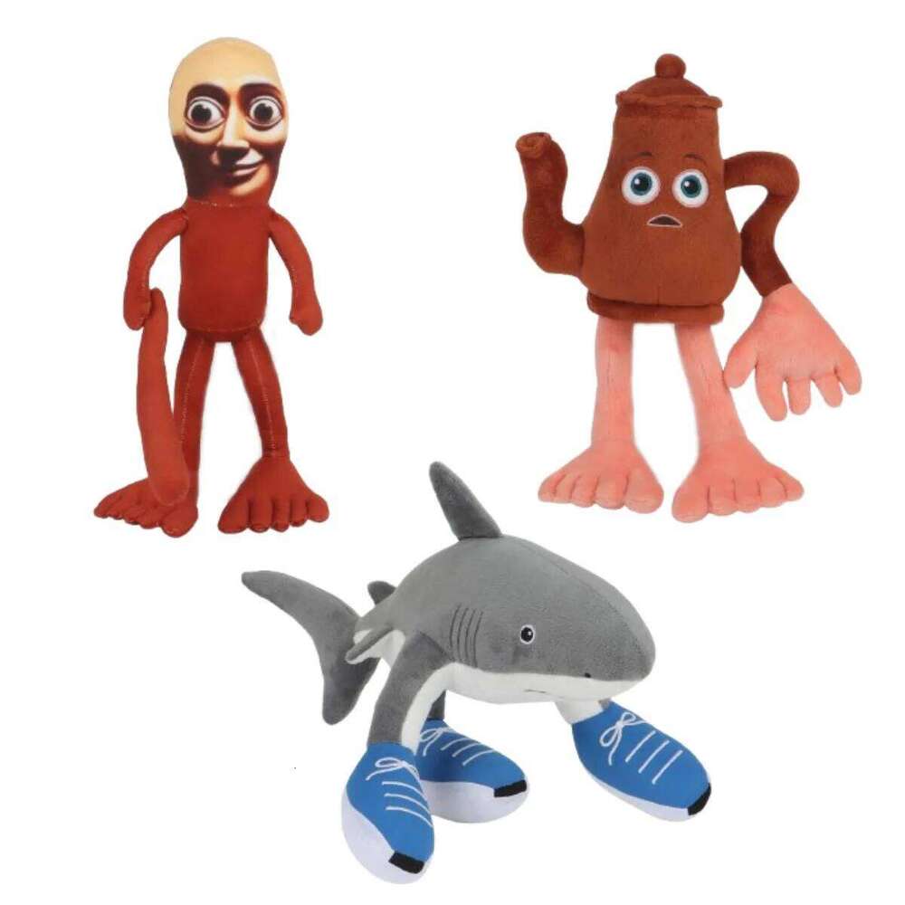 Interesting Tung Sahur Plush Tralalelo Tralala Toy Game Peripherals Stuffed Toys For Kid Gifts Y260128