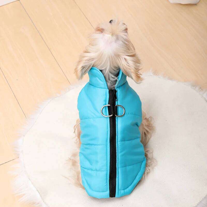 Pet Dog Jacket For Small Dogs Cats Autumn Winter Windproof Puppy Cozy Fleece Cat Waterproof Clothes Chihuahua French Clothing XJ260127