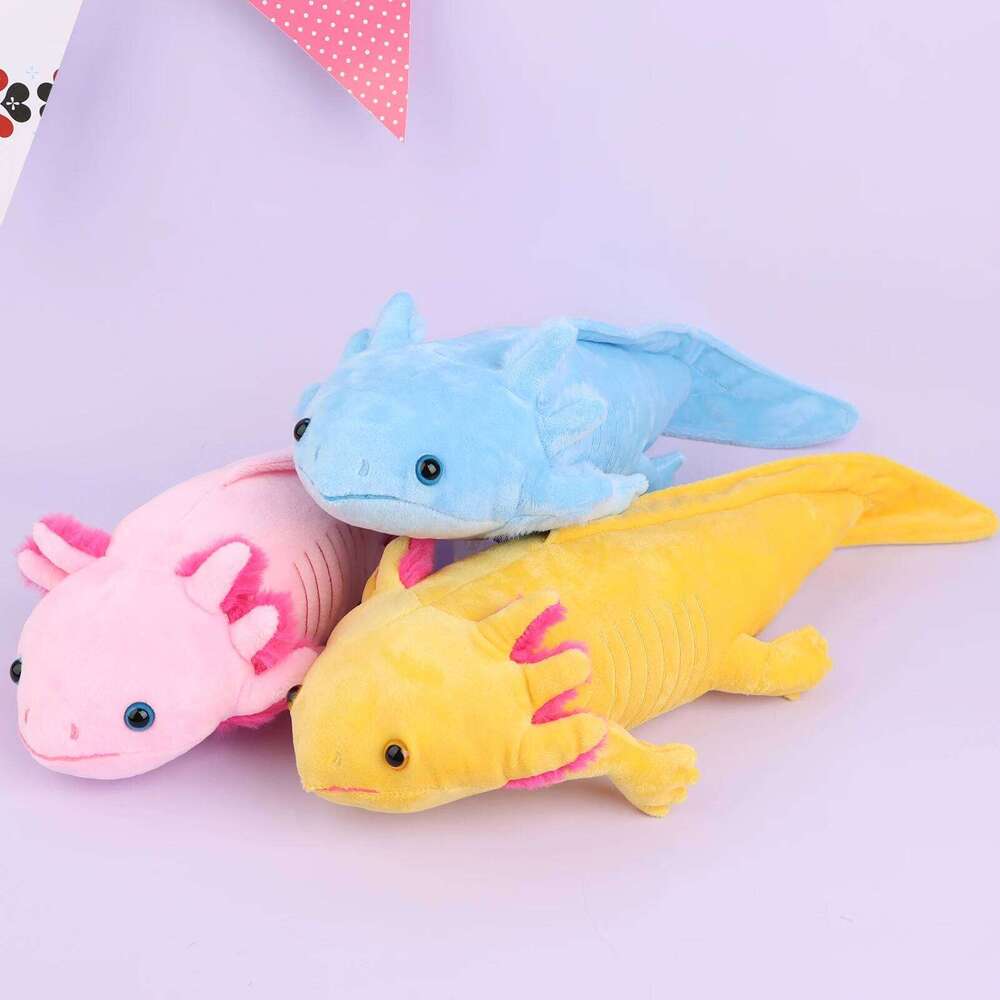 1pc Cartoon Salamander Plush Doll Children's Pillow Lovely Toy Gift Home Decoration Birthday Party Y260128