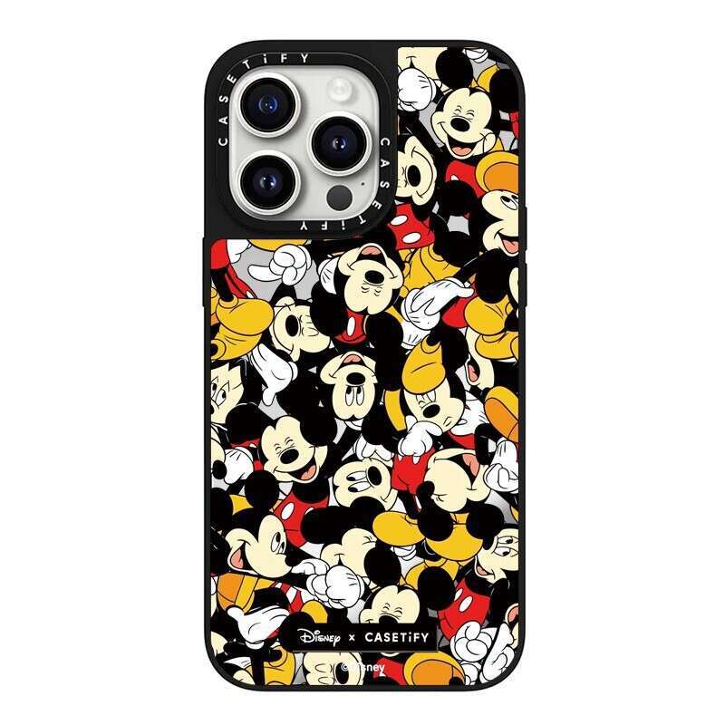 CASETi Mickey Snow White Compatible with iPhone 16 Apple 15 Pro Phone Case Cartoon 14 Shockproof S260128