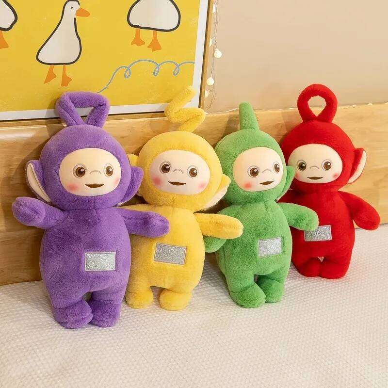 &Teletubbies 30Cm Rabbit Plush Toy Pp Cotton Filled Cartoon Anime Children'S Comfort Sleeping Doll Kid Gift Y260128