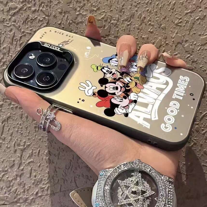 Mickey Party Photo for 17 Apple 16 Max Phone Case 15 Plus Cartoon 14 Pro European and American 13 S260128