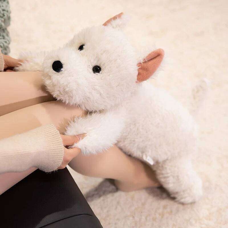 Cute Lying Posture West Toy Pillow Plush Highland Toys Simulated Western Highlands Kids Idea Gifts Decor Y260128